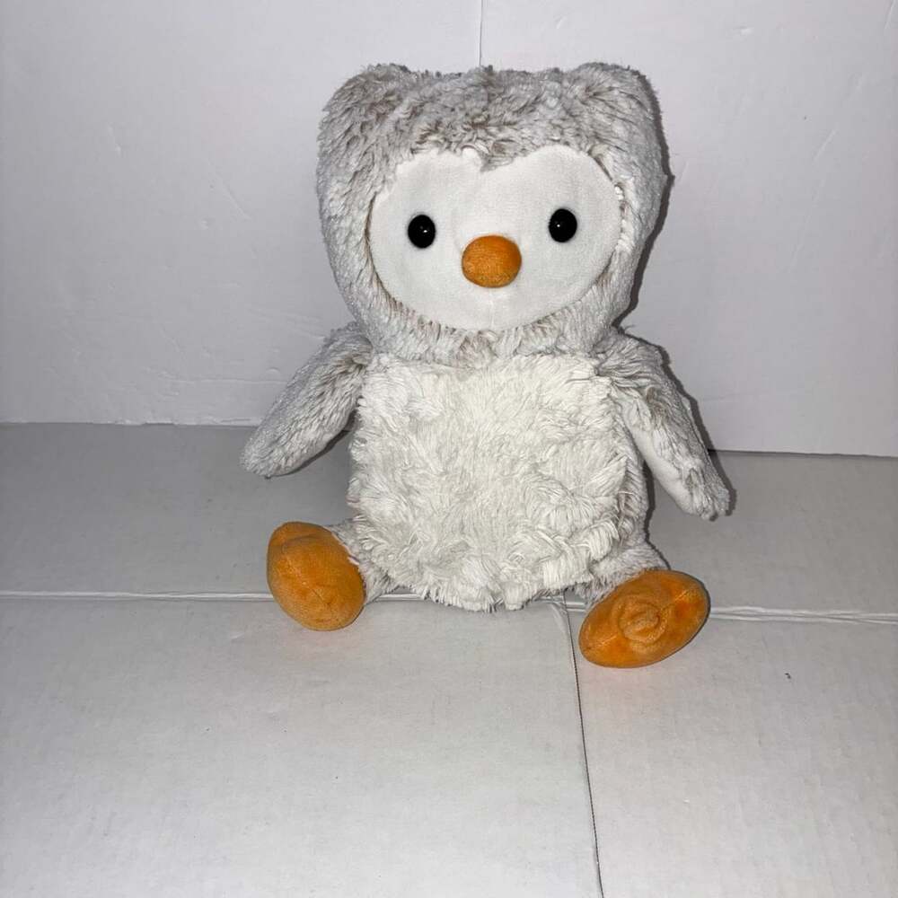 Aurora World Pompom Penguin Plush Frosty Gray Small